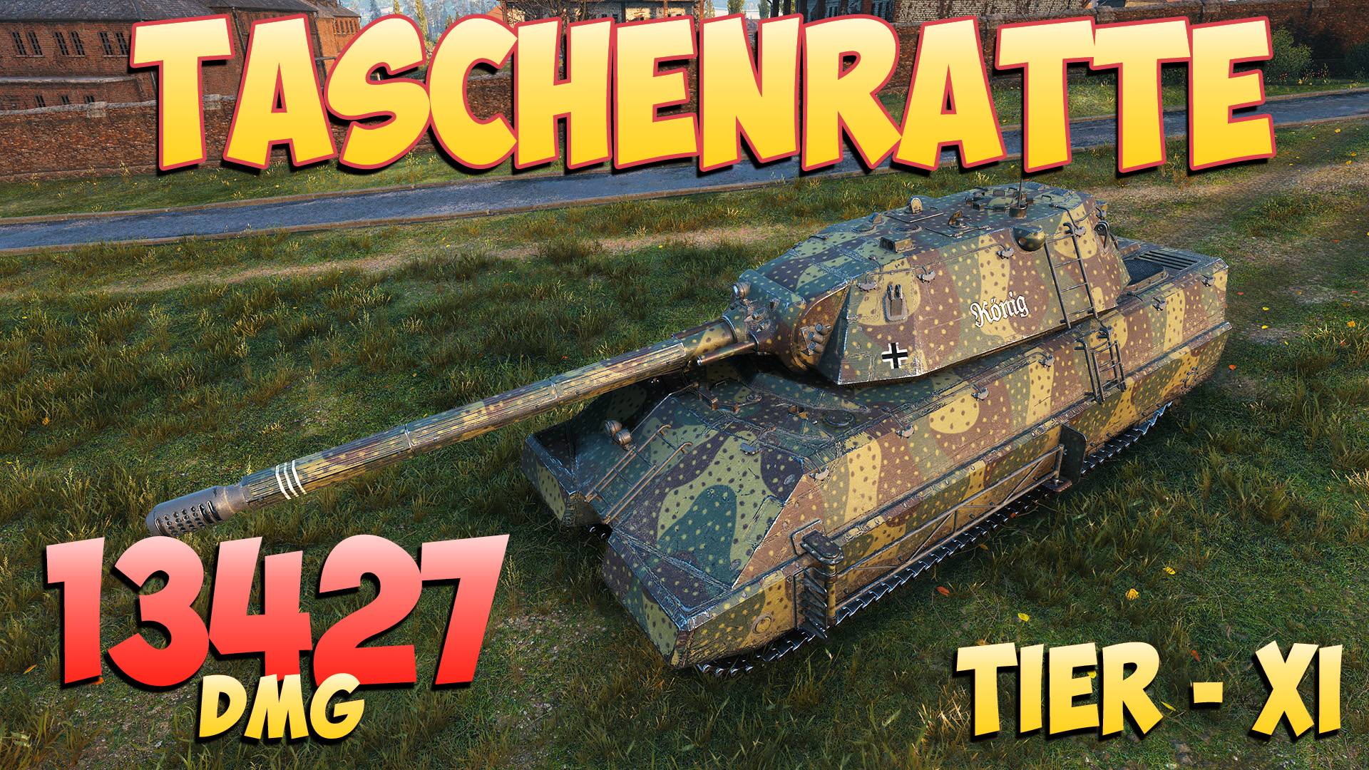 Taschenratte • Идет в город! - 3 Фрагов 13.4K Урона • World Of Tanks 2.0