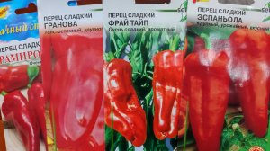 Урожайные сорта сладкого перца. Мои покупки семян к следующему сезону