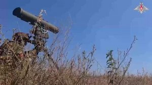 Боевая работа расчета ПТРК «Корнет» ГрВ «Восток»