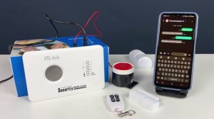 Настройка Комплект охранной GSM сигнализации Ps-Link G10C