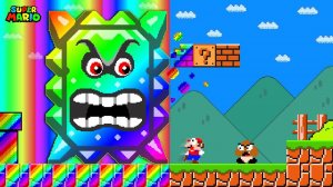 🌈 КУДА НИ ШАГНИ — ВСЕЛЕННАЯ СТАНОВИТСЯ РАДУГОЙ! Марио в мире сумасшедших красок!