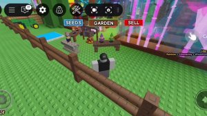 Обзор на мой сад в Grow a Garden!