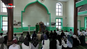 В мечети провели встречу со школьниками