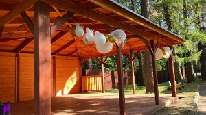 Александр Легков помог Красноармейскому филиалу КЦСОиР «Пушкинский» с беседкой