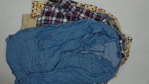 38834 Блузки рубашки женские дл. рукав, 2пак, 85402, секонд (cream) оптом