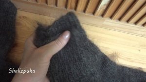 Теплые пуховые носки спицами, козий пух. Заказ через ватсап 89878517644 #носкиспицами #подарок