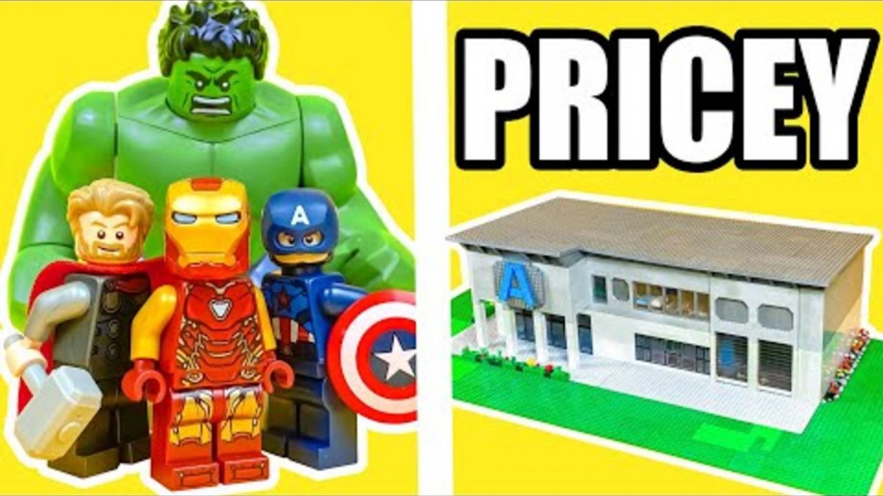 Я смоделировал Мстителей в LEGO…