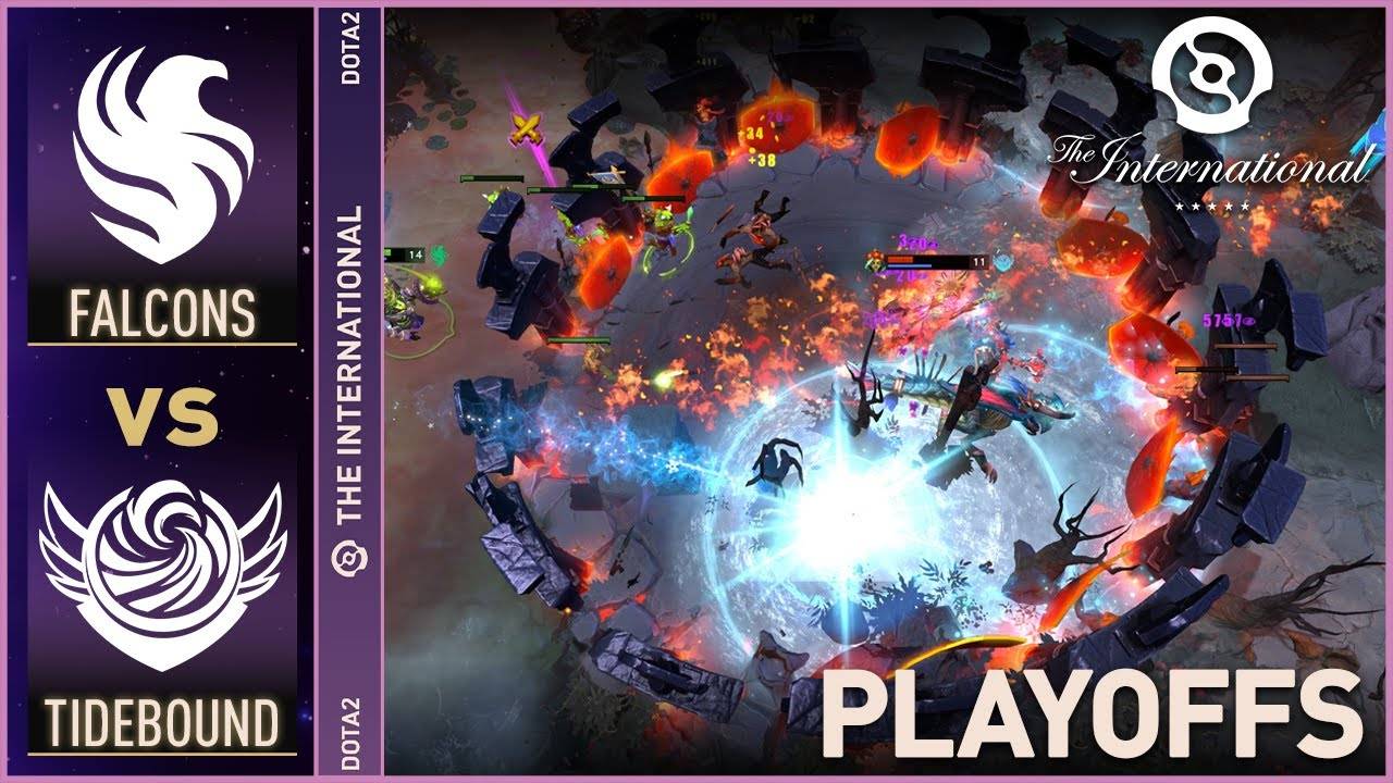 ПЛЕЙОФФ! TIDEBOUND vs FALCONS - ХАЙЛАЙТЫ - The International 2025  DOTA2