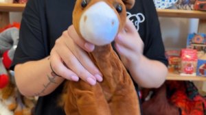 Подарок со сладостями на новый год Лошадка