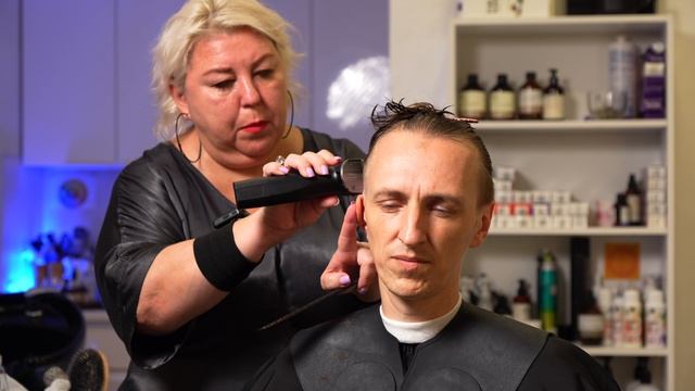 ✂️(ASMR) Новый клиент и полный уход за головой