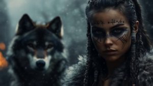 Скандинавская музыка. Атмосферная музыка с мотивом викингов, приятный женский вокал.