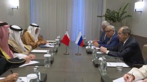 С.Лавров и Абдель Латыфом Аз-Зайяни, Сочи, 11 сентября 2025 года