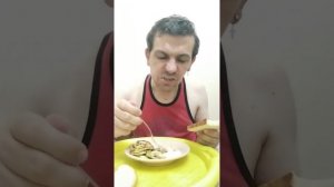 Обжор мукбанг жареные кабачки цукини с чесноком и майонезом, пальчики оближешь