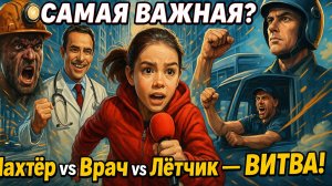 КАКАЯ ПРОФЕССИЯ САМАЯ ВАЖНАЯ?