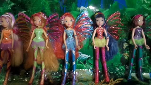 Обзор на моих кукол Винкс в превращении Сиреникс-Winx Sirenix
