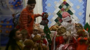 Спектакль "Приключения пряничного человечка". Театр кукол Галка