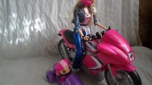 Обзор на мотоцикл для Барби