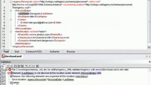 19 XML Validation with XMLSpy's XML Validator