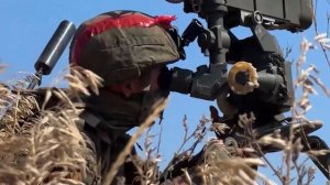 Птурщики разнесли укреп обьект противника. Днепропетровская область.