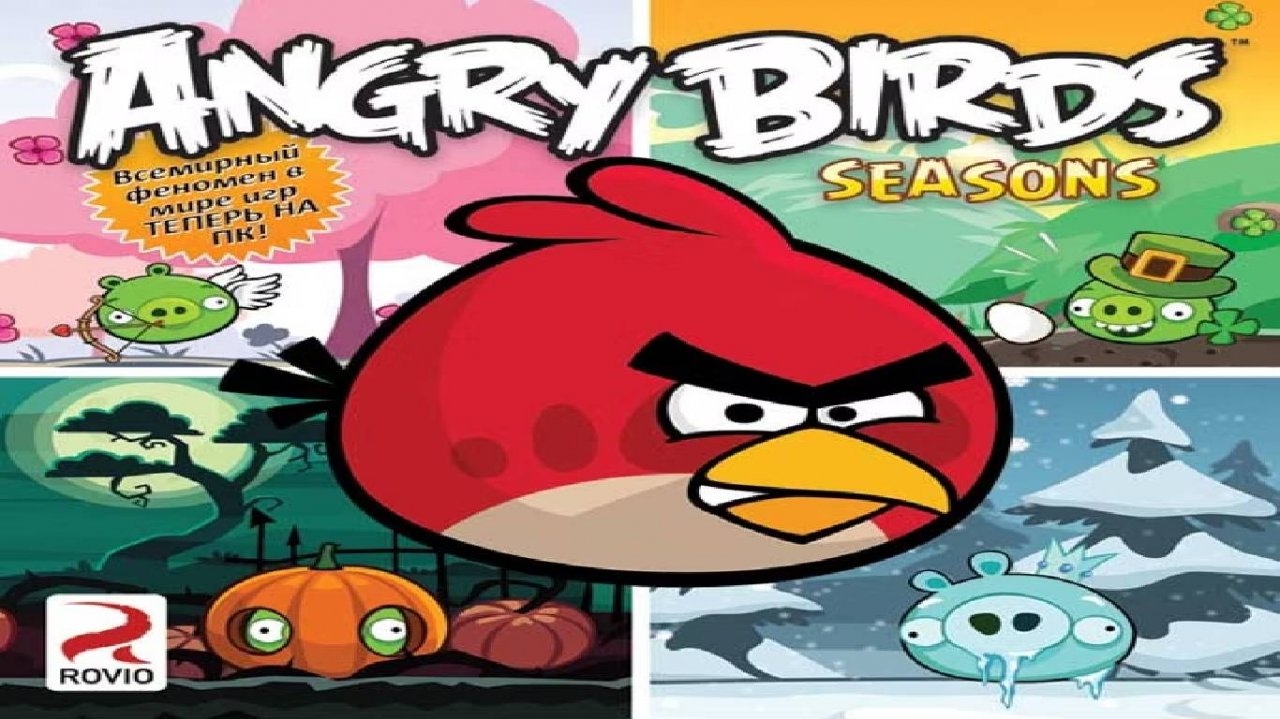 Игра Angry Birds Seasons Летний свикник Часть 6