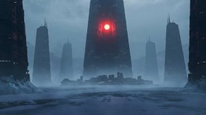 ETERNAL EYE ｜ Dark Dystopian Ambient ｜ Alien World Soundscape ｜ Dystopian Ambience, Background