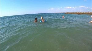 Севастополь. Пляж Толстячек. Лето на море.