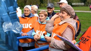 На стадионе КСШ прошла традиционная эстафета первичных ветеранских организаций города
