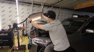 Сильно пробитое ребро жёсткости на Haval Jolion