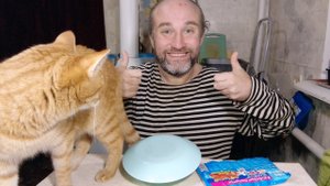 сегодня на ужин мы с Рыжулей не проспали. мукбанг. обжор. еда на камеру. диета. шизофрения.
