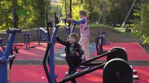 Современный спортивный кластер появился в одном из парков Курска