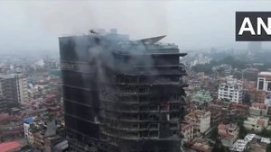 Пожар в Катманду 10.09.2025г