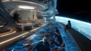 Aquarius ⧫ Celestial Space Ambient Music ⧫ Relaxing Sci-Fi Atmosphere For a New Dawn