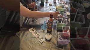 Радуга в бутылке ◆ Выездной Мастер-класс