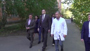 Рабочий визит врио губернатора Оренбургской области Евгения Солнцева в Медногорск