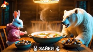 Зая и Зайчата 🐰🐇🐇 Веселые истории из жизни семейства зайчиков (53)