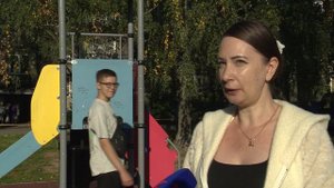 На улице Юлиуса Фучика в Автозаводском районе открыли новую детскую площадку