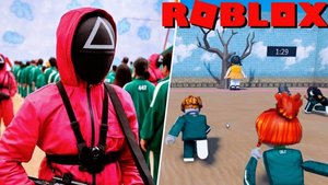 Игра в Кальмара Roblox