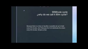 90m Cycle & CLS Logic