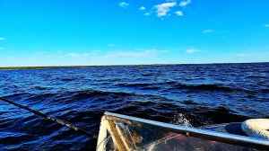 Выехал на рыбалку но ветер меня прогнал