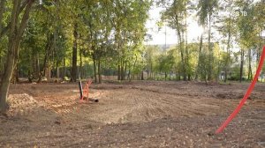 Экватор пройден: благоустройство парка «Папанинская дача» завершено более чем наполовину