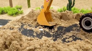 Грузовики и тракторы работали вместе, чтобы найти полицейские машины | BIBO и Игрушки