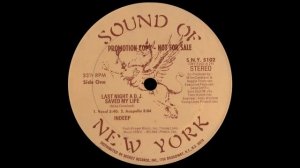 Indeep - Last Night A DJ Saved My Life (1982)