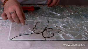 КАРТИНА ИЗ СТЕКЛА \ МОЗАИЧНЫЙ ВИТРАЖ \ СВОИМИ РУКАМИ
