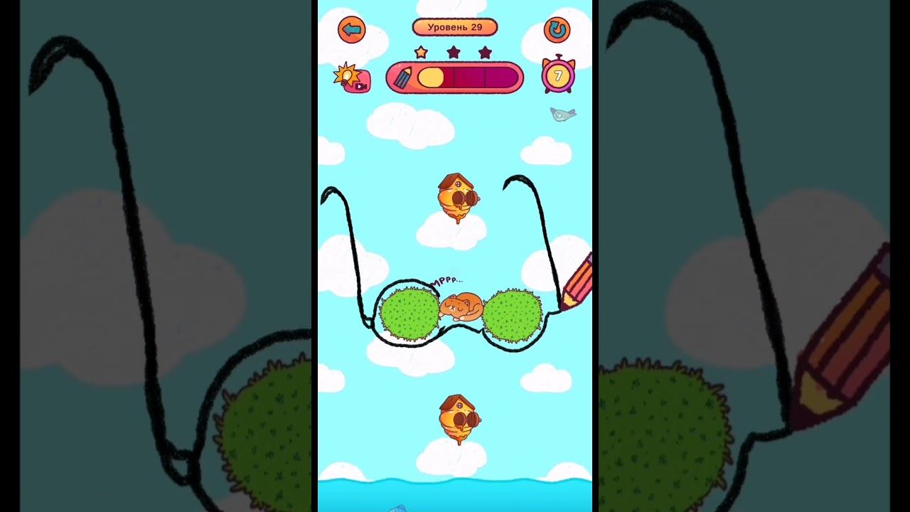 Спаси Симбочку, Save Simbachka level 29 #drawgame #drawshorts #игрырисовалки