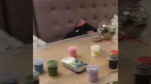 Флорариум и роспись камней ◆ Выездной Мастер-класс