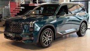 GAC GS8 комплектация GT зеленый салон черный 4WD