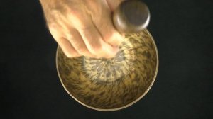 Поющая чаша Full Moon  27,5 см, Соль# 102 Гц , Ре# 303 Гц