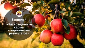 Урок 4 ﹤﹤ Разновидности кармы ﹥﹥