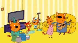 ТРИ КОТА - Мультфильм игра для детей