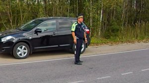 В Подмосковье инспектор ДПС сделал самое доходчивое предупреждение